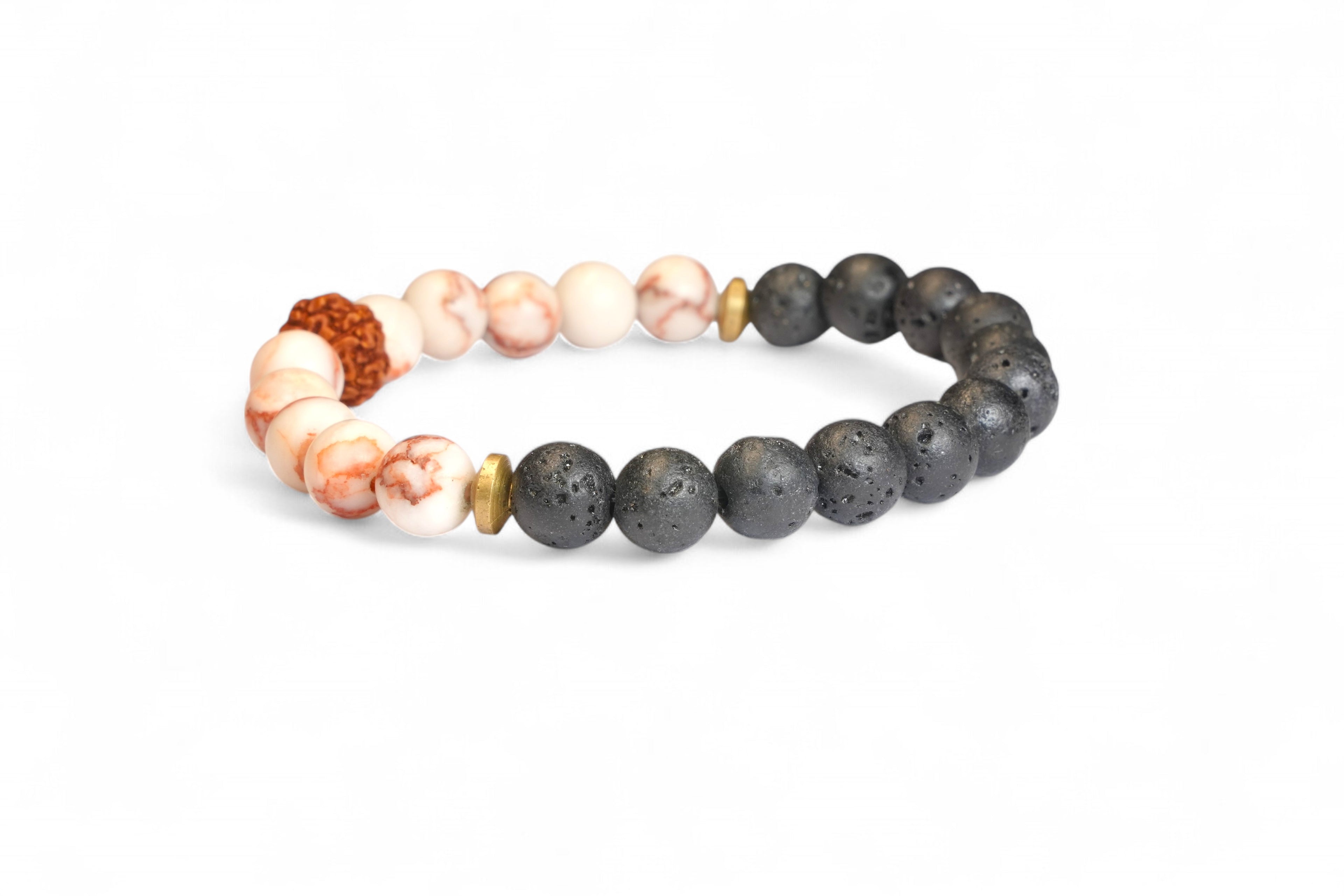 Tridhaara Rudraksha Bracelet